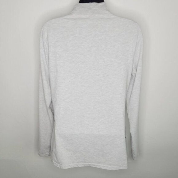 Roots Half Zip Heathered Grey Sweater - Picture 5 of 6